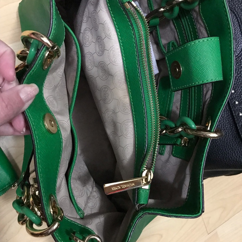 MK bag and wallet set